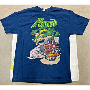 Poison Flesh Blood Tour 1991 T Shirt Band Tee Live 91 Rock Concert Alstyle L